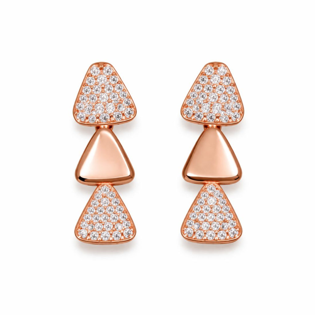 Rose Gold Jewellery Set For Women