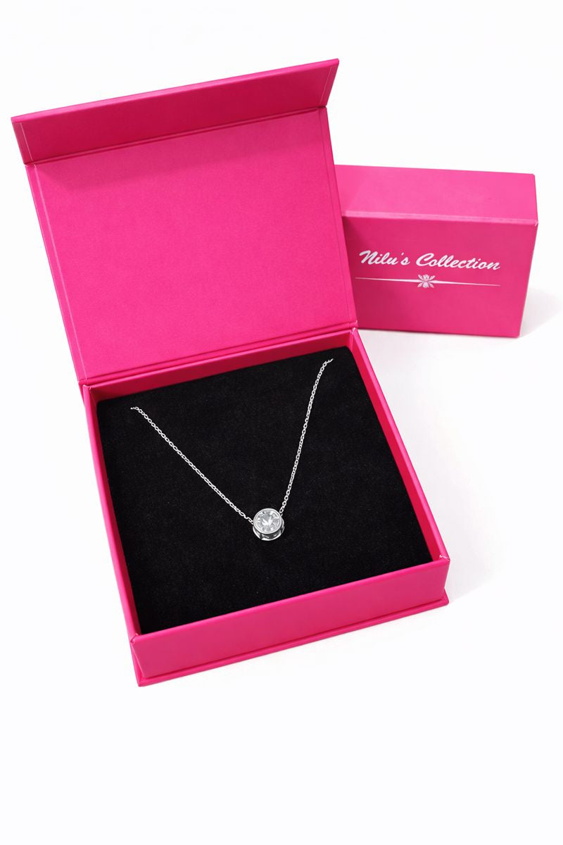 Gift Silver Plated Pendent With Kada Bracelet For Women And Girls