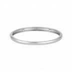 Silver Plated Kada Bracelet For Women And Girls