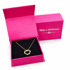 Gift Rose Gold Plated AD Jewelry Set with Earrings, Pendant & Ring For Women And Girls