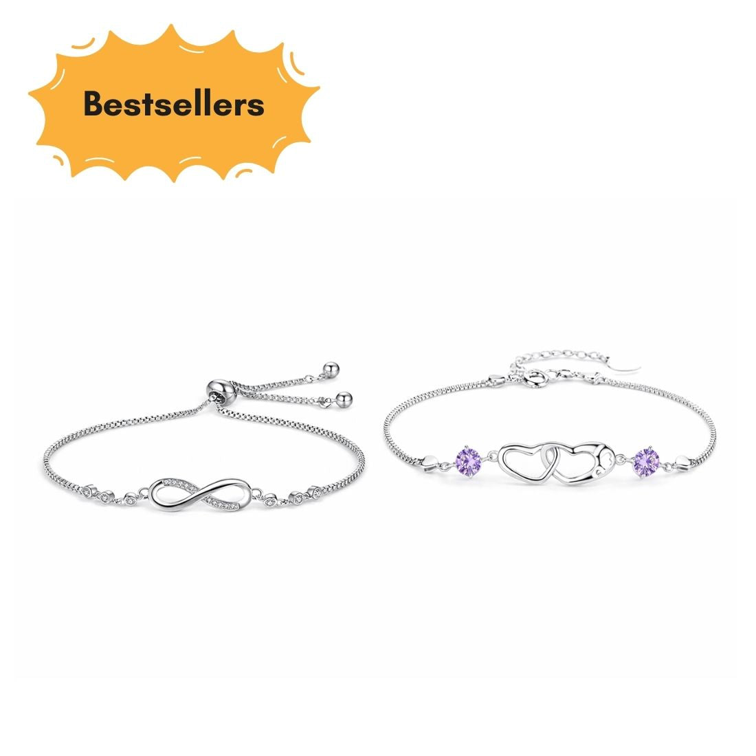 Infinity Love Bracelet Set For Women And Girls  |Valentine Gift