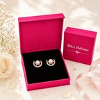Rose Gold Jewelry Gift Set for Women