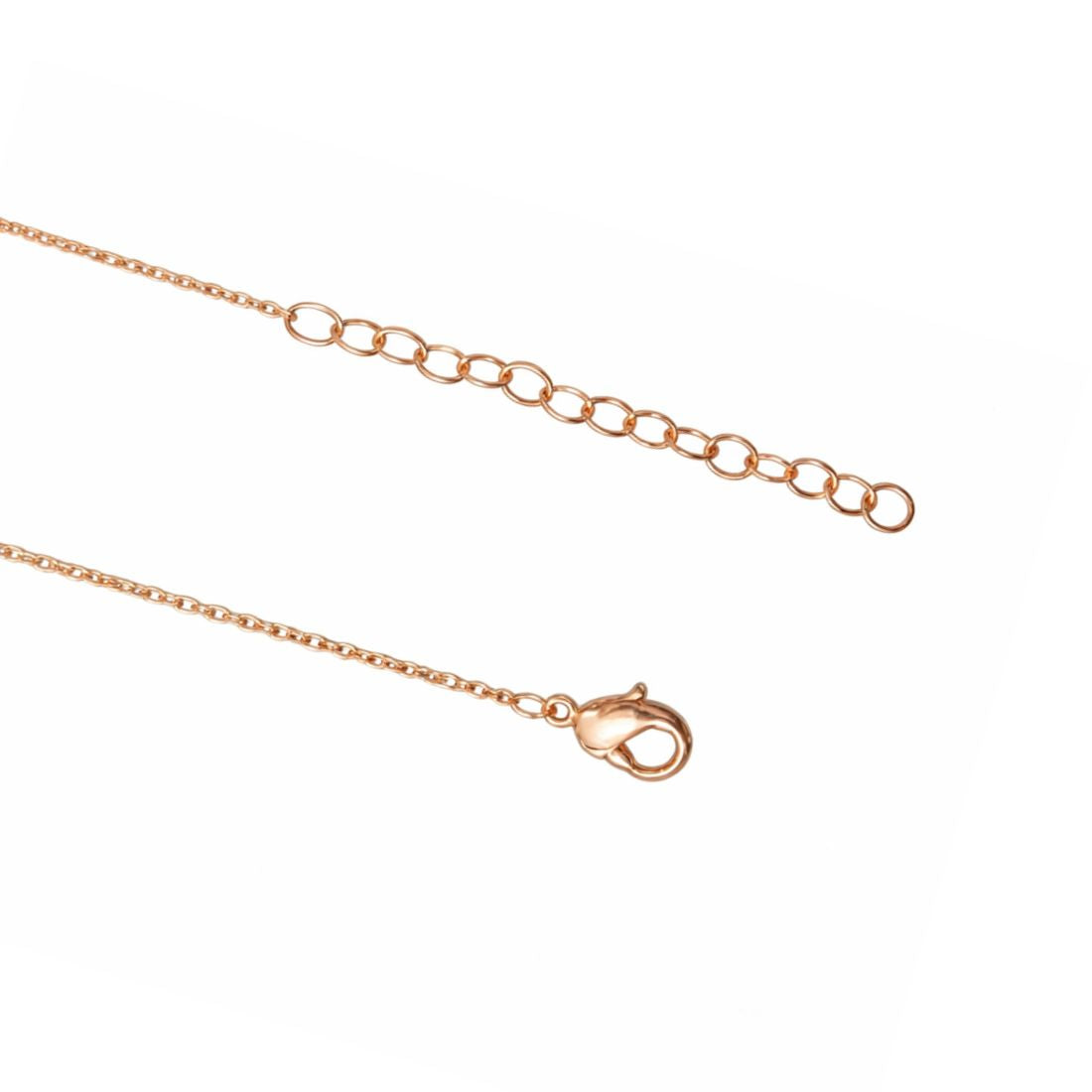 Nilu's Collection Rose Gold Plated Dual Chain Design Star Pendant Necklace for Women And Girls