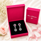Silver Plated Heart Jewellery Gift Set for Women