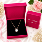 Rose Gold Pendant & Bracelet Gift Set for Women