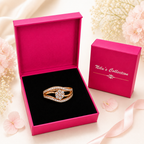 Rose Gold Infinity Jewelry Gift Set for Women