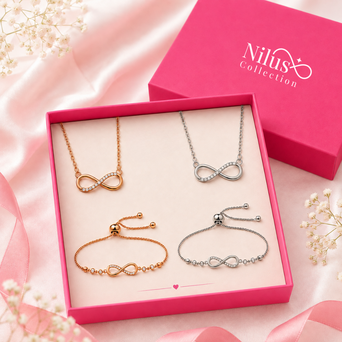 Infinity Love Value Set For Women And Girls
