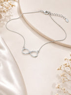 Silver Infinity Pendant For Women