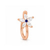 Rose Gold Floral Non-Piercing Nose Pin