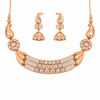 Rose Gold Traditional Jewellery Set