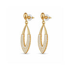 Gold Plated Drop Earrings For Women And Girls