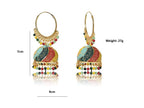 The Bloom Set| Value Set| Oxidised Jhumka Earrings| Ethnic Jhumki Collection for Women and Girls