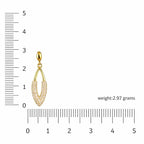 Gold Plated Drop Earrings For Women And Girls