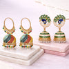 The Bloom Set| Value Set| Oxidised Jhumka Earrings| Ethnic Jhumki Collection for Women and Girls