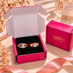Rose Gold Couple Rings for Men & Women