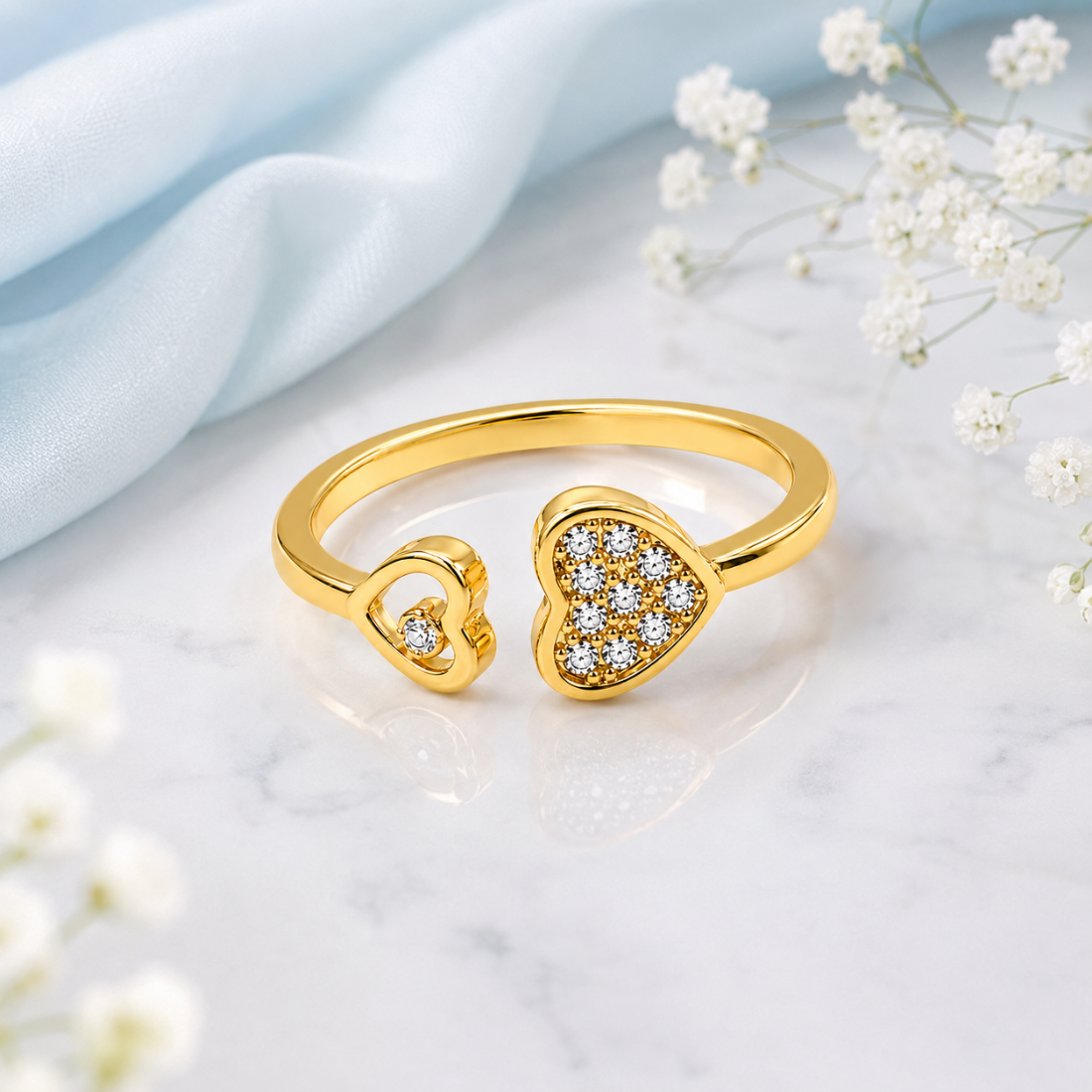Gold Finger Ring For Women