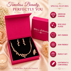 Rose Gold Gift Jewelry Set for Women