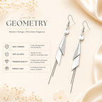Silver Plated Dangle Earrings for Women