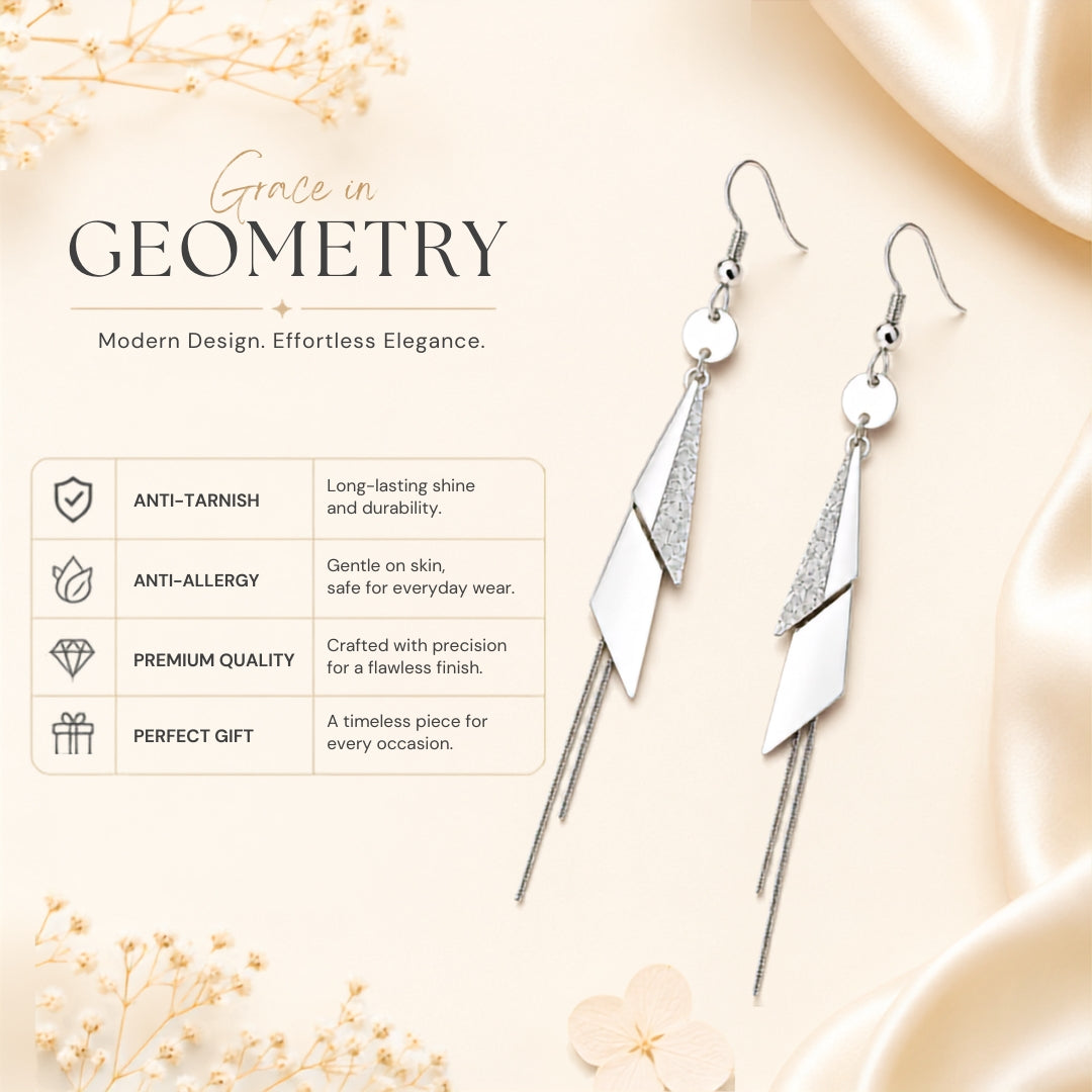 Silver Dangle Earrings for Women