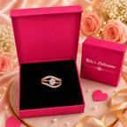 Rose Gold Jewelry Gift Set for Women