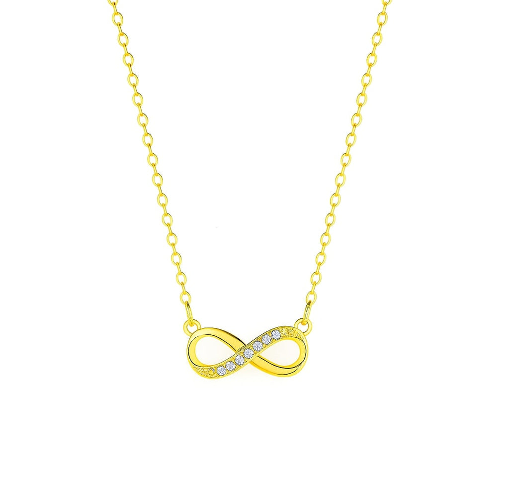 Infinity Love Pendant for Girls|Anti Allergy| Anti Tarnish| Valentine Gift