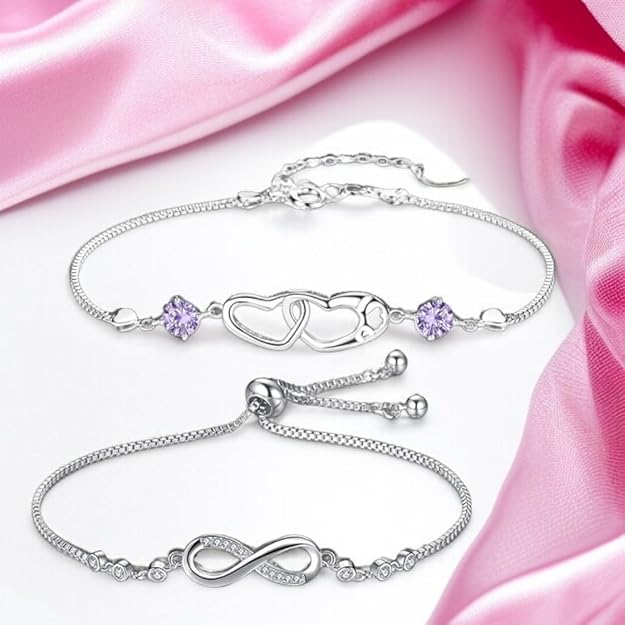 Infinity Love Bracelet Set For Women And Girls  |Valentine Gift