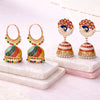 The Bloom Set| Value Set| Oxidised Jhumka Earrings| Ethnic Jhumki Collection for Women and Girls
