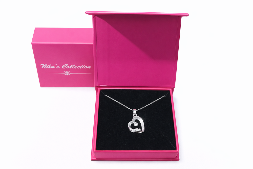 Silver Plated Love Heart Pendant