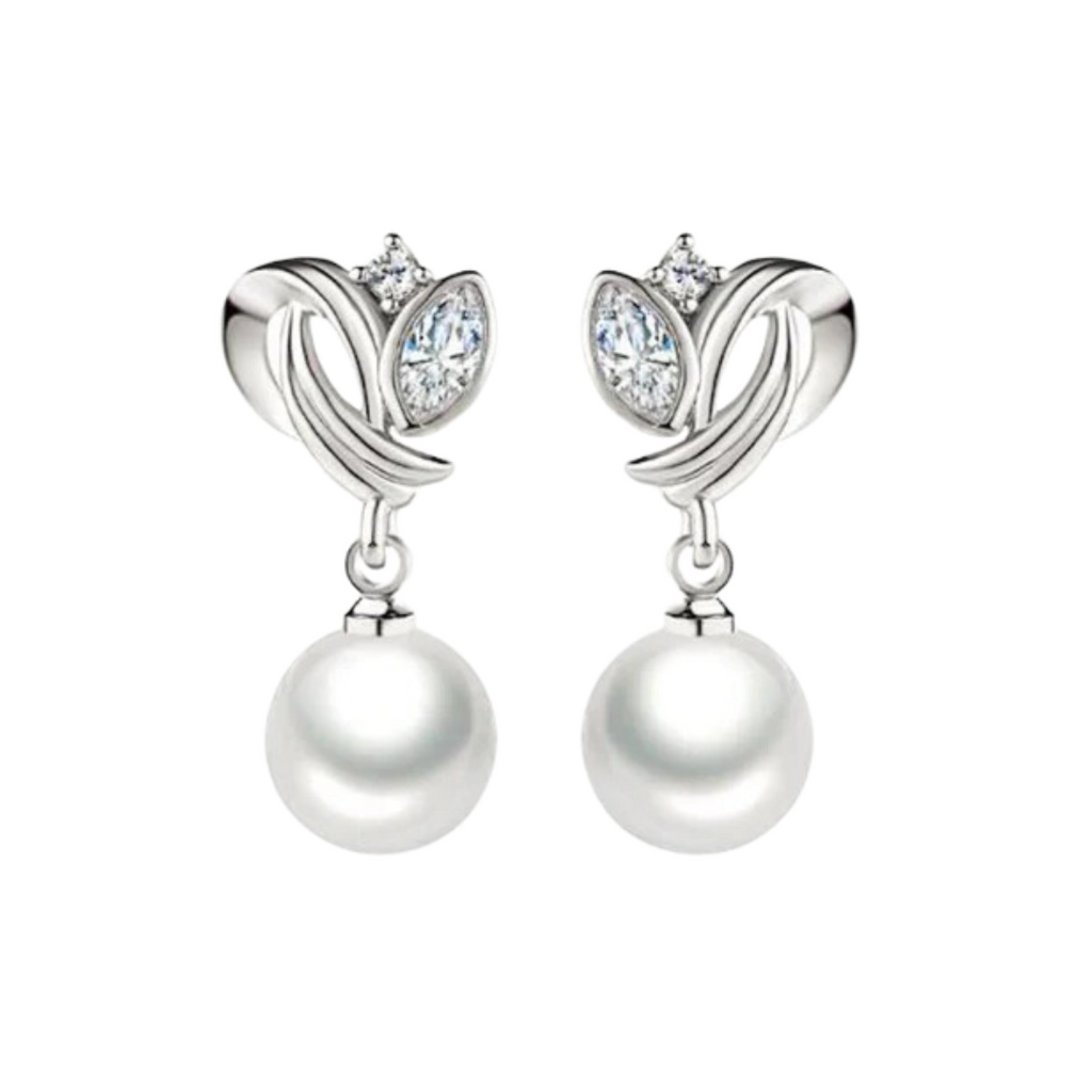 Chic Pearl Statement Drop Earrings