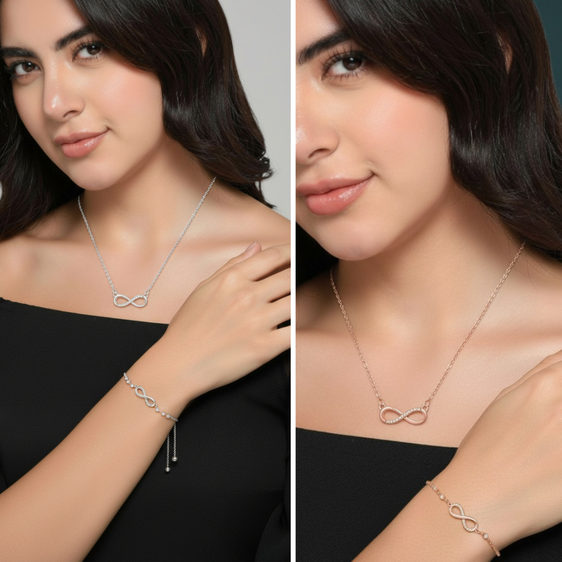 Infinity Love Value Set For Women And Girls