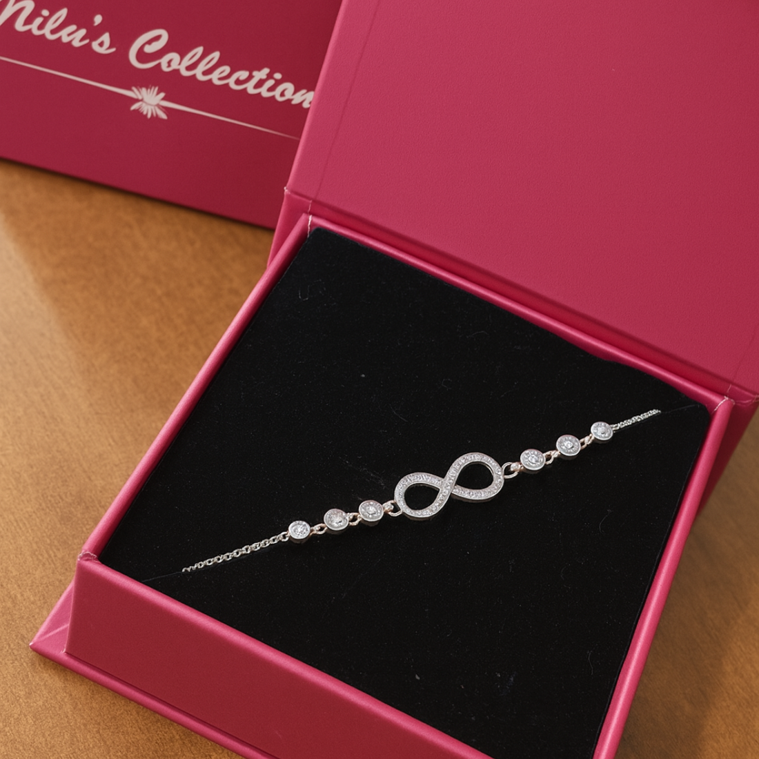 Infinity Heart Duo Bracelet
