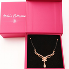 Gift Contemporary Mangalsutra Ring Set