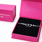 Infinity Heart Duo Bracelet
