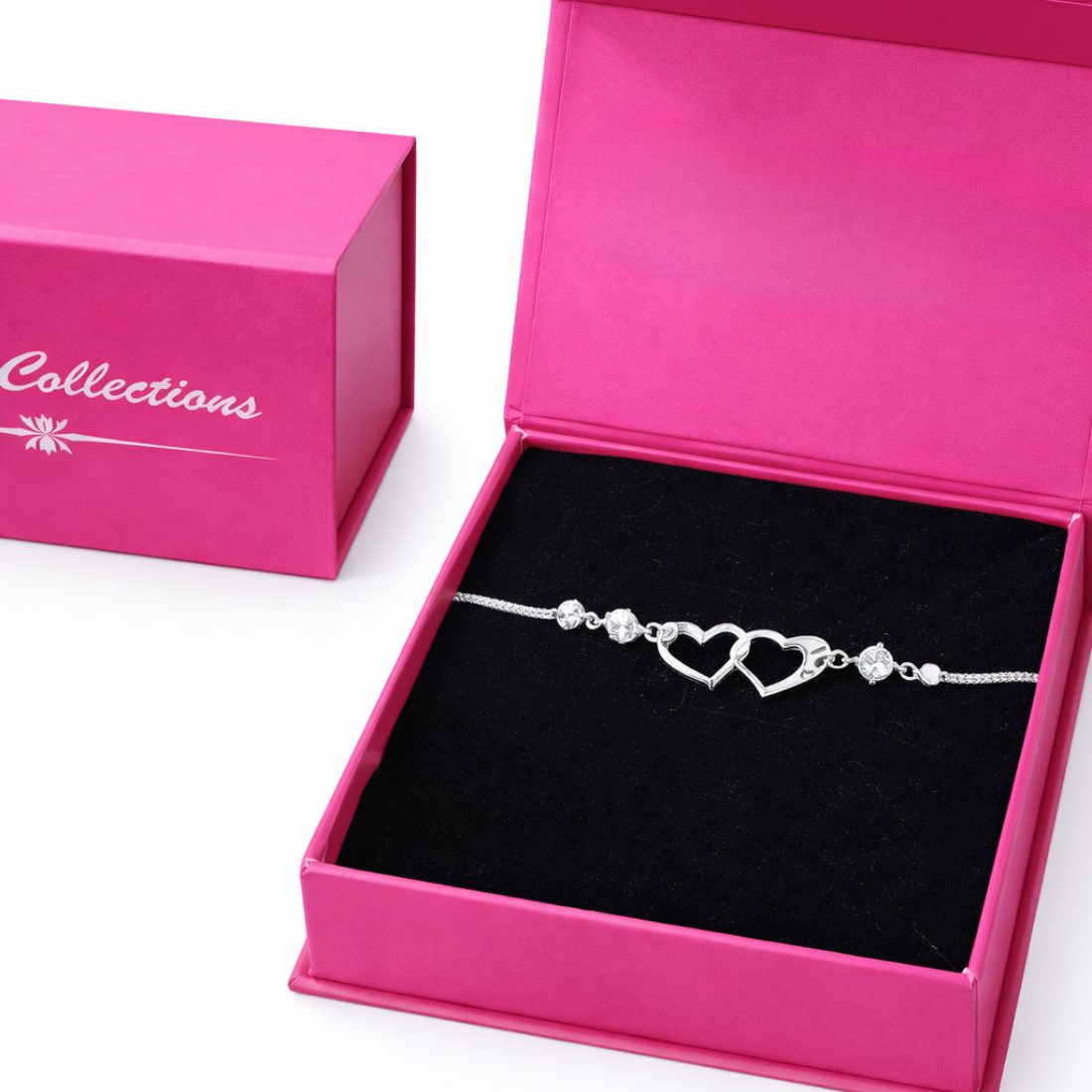 Infinity Heart Duo Bracelet