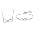 Infinity Love Jewellery Value Set for Women & Girls  |Valentine Gift