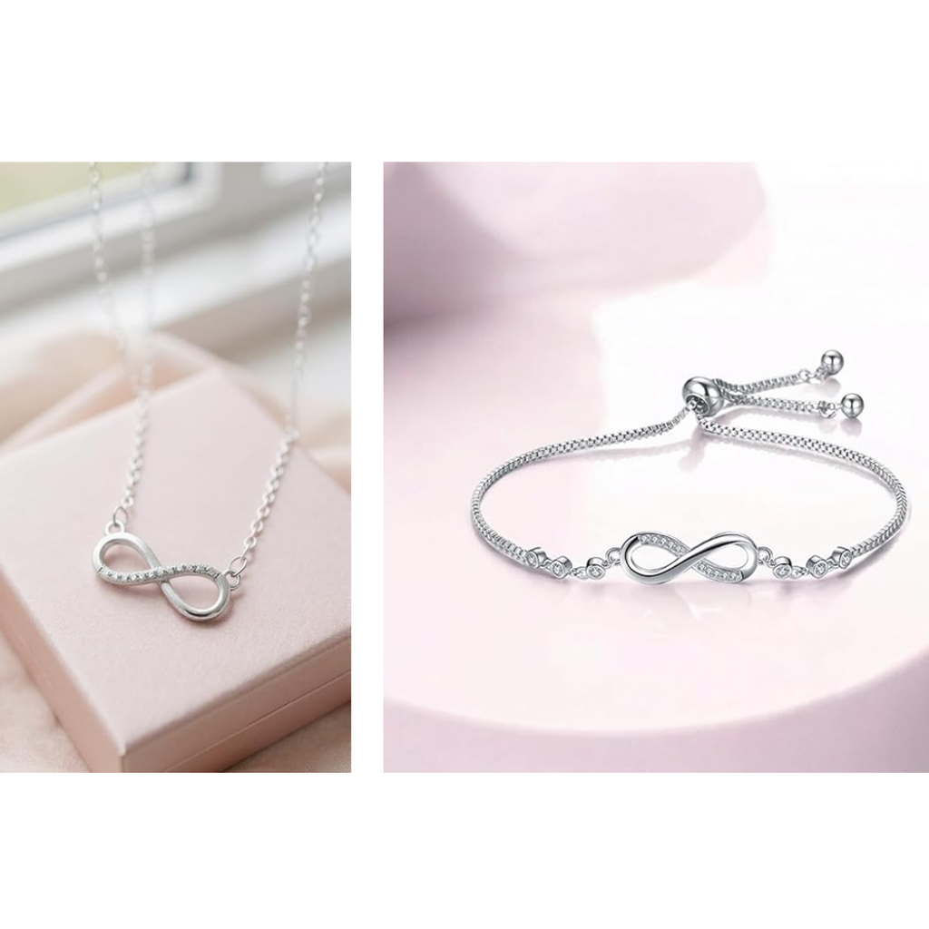 Infinity Love Jewellery Value Set for Women & Girls  |Valentine Gift