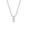 solitaire pendant women