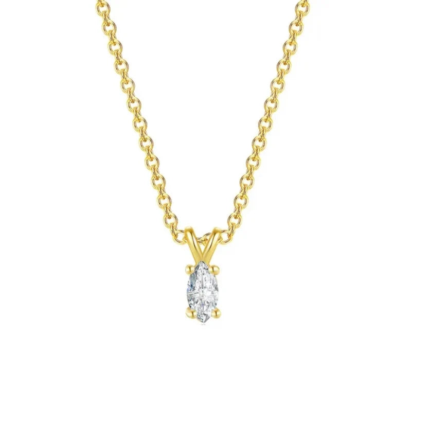 solitaire pendant women