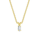 solitaire pendant women