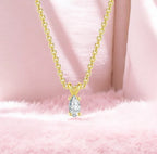 solitaire pendant women