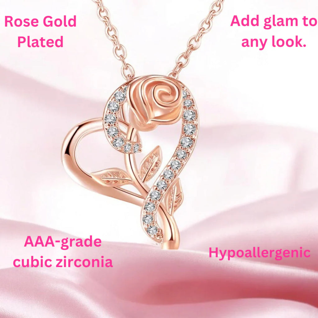engraved heart pendant
