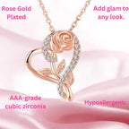 engraved heart pendant