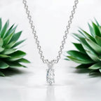 solitaire pendant women