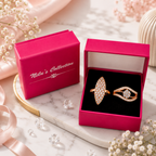 Ring Stacks Value Set | Adjustable Rose Gold Plated Rings With American Diamond  for Women & Girls