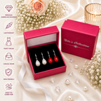 Pearl Pop Value Set Drop Earrings for Women and Girl| Valentine Gift