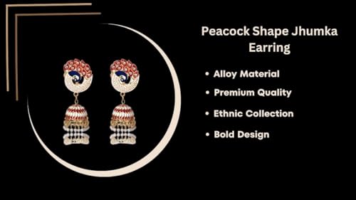 The Bloom Set| Value Set| Oxidised Jhumka Earrings| Ethnic Jhumki Collection for Women and Girls