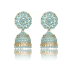 Ethnic Oxidised Jhumka Earring, Long Hangings Traditional Alloy Jhumki Earrings for Women & Girls