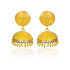 Handmade Ethnic Yellow Brass Earrings