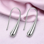 Tender Touch Duo Water Drop Studs and Crystal Hanging Earrings Value Set For Girls