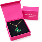 Gift Butterfly Pendant With Adjustable Finger Ring For Women And Girl| Valentine Gift